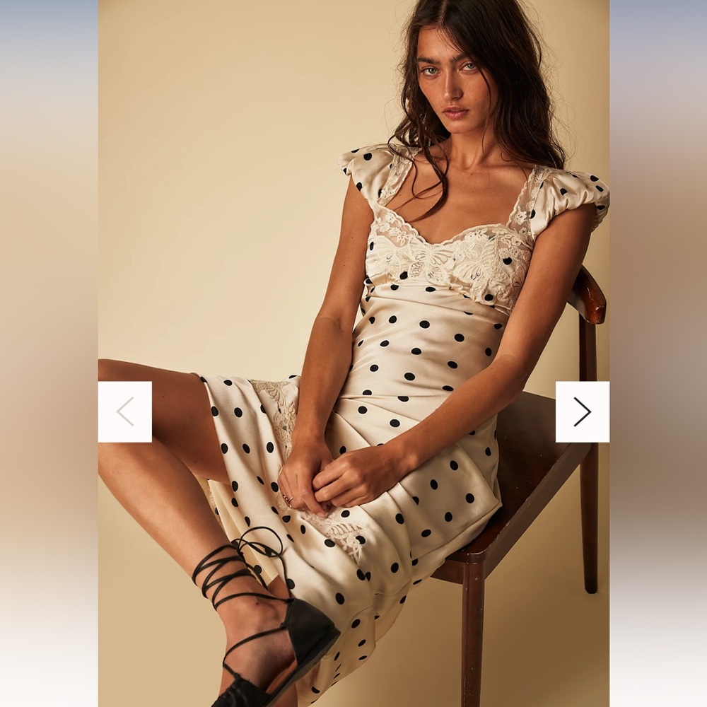 Free people butterfly baby maxi dress